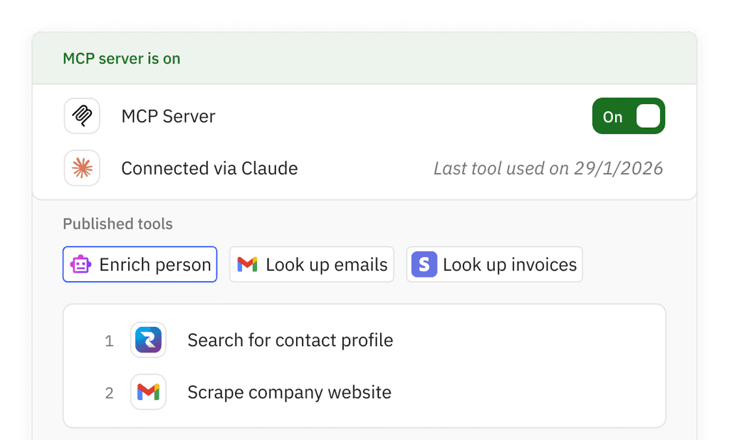 MCP servers